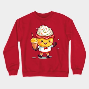 kawaii  junk food T-Shirt cute  funny Crewneck Sweatshirt